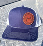 Dark Blue/White Hat